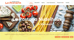 Desktop Screenshot of la-pastaria.de