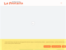 Tablet Screenshot of la-pastaria.de